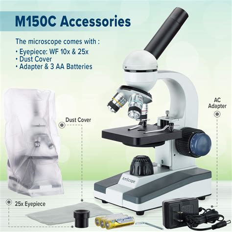 Buy Amscope Compound Monocular Microscope X X Magnification