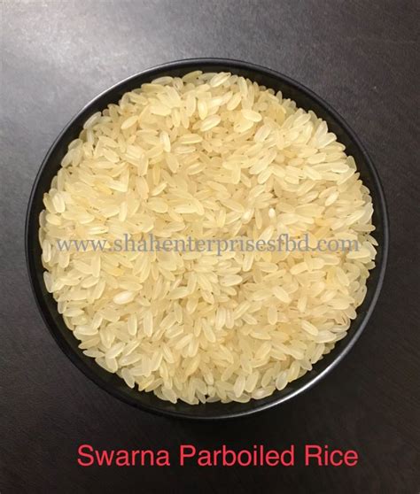 Private Labelling Indian Hard Common Swarna Parboiled Rice Packaging