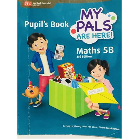 Jual Marshall Cavendish My Pals Are Here Math Pupils Book B Third