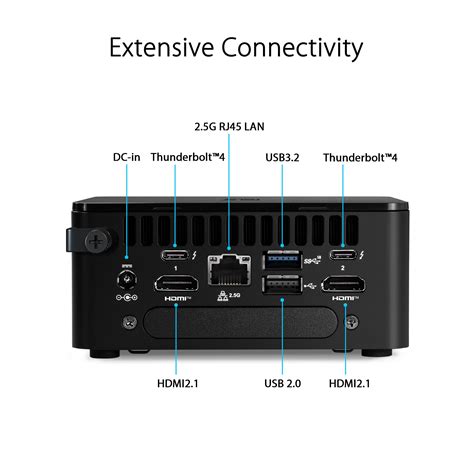 Intel NUC13ANHi3- Barebone Mini PC i3-1315U Processor.