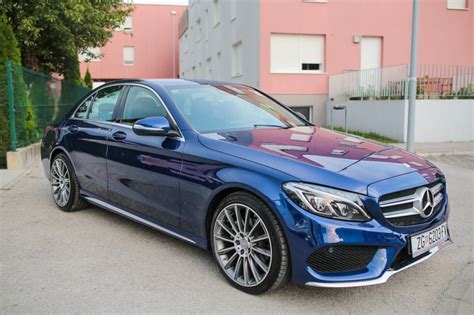 Mercedes C 220 CDI AMG Brilliantblue Automatik 14500km ILS 19 FULL