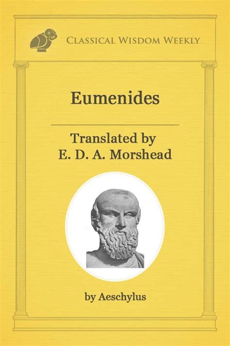 Eumenides by Aeschylus - Classical Wisdom Weekly