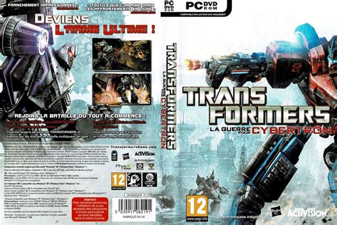 Transformers: War for Cybertron cover or packaging material - MobyGames