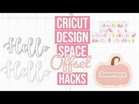 Offset Hacks In Cricut Design Space Ways You Can Use The Offset