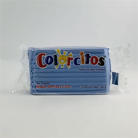 Plastilina Barra Colorcitos Azul Turquesa Tienda Colorantes Mariposa