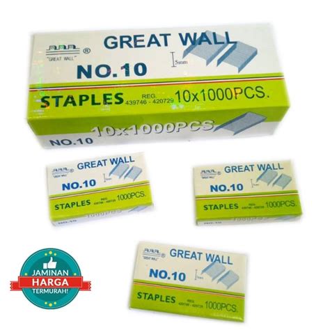 Jual Isi Staples Great Wall No Original Pak Isi Box Shopee