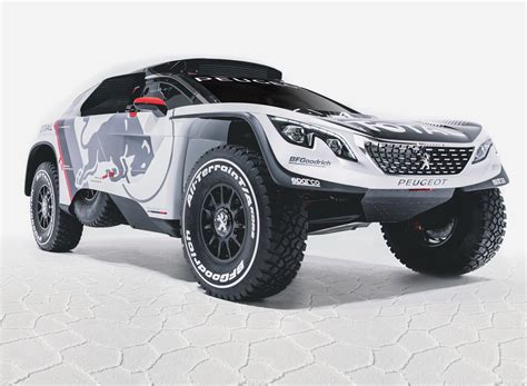 Peugeot Dkr Race Car Reveals Its Aggressive Bodywork