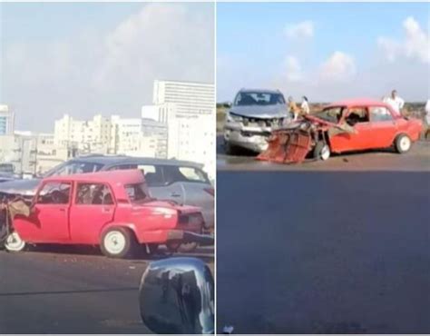 Nuevo Accidente Este Fin De Semana En El Malecón Habanero