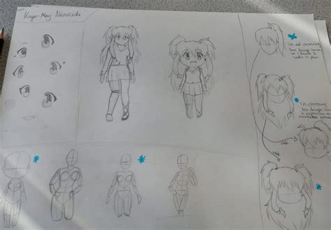 Character design sheet | Anime Amino