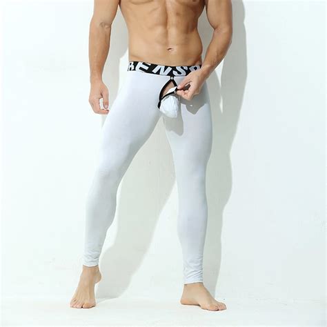 Gay Thermal Underwear KAREN SPACE Open Crotch Long Johns