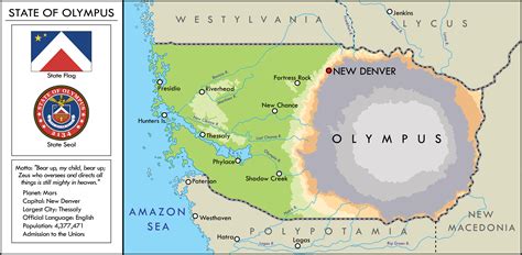 Olympus Mons Map