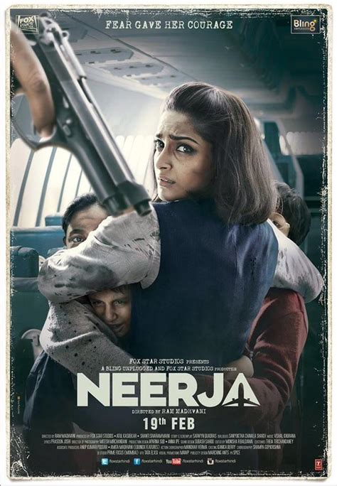 Neerja New Poster Hindi Movie, Music Reviews and News