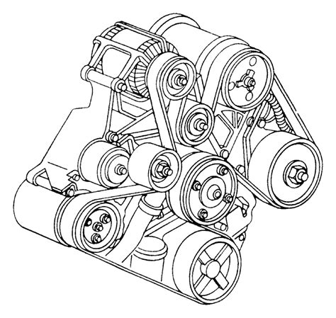 2005 Dodge Ram 1500 Serpentine Belt Diagram