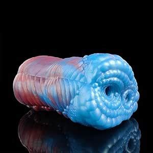 Amazon Male Fantasy Alien Dragon Masturbators Dual Channel Hole Fetish Sex Toy For Men Soft