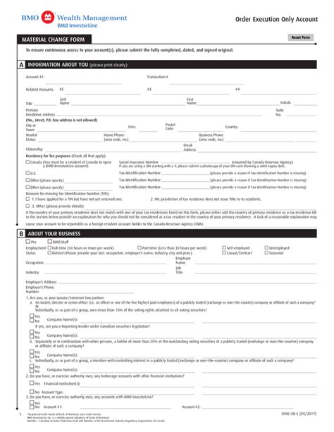 Fill Free Fillable Bmo Investorline Pdf Forms