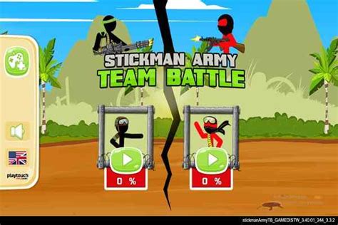 Stickman Army Team Battle, War Games - Play Online Free : Atmegame.com