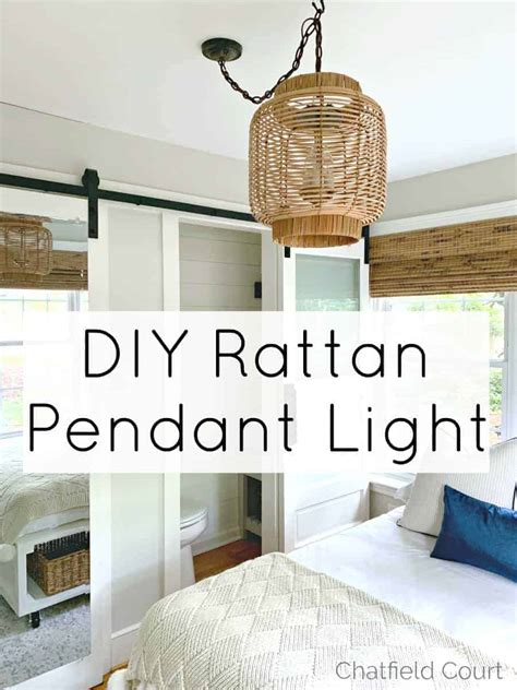 How to Make a DIY Hanging Light · Chatfield Court