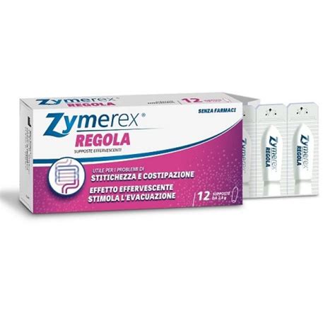 Zymerex Regola Supposte Effervescenti Farmacia Di Fiducia