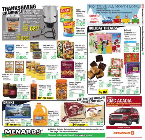 Menards Weekly Ad Nov 16 – Nov 23, 2022