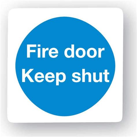 Fire Door - Keep Shut Sign - Farm Signs