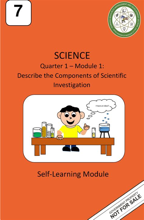 Science Q Slk Components Of Scientific Investigation V Science