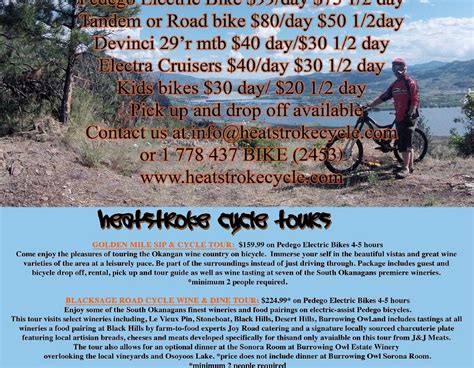 Heatstroke Cycle Osoyoos 2022 What To Know Before You Go Osoyoos Cycling Touring Trip