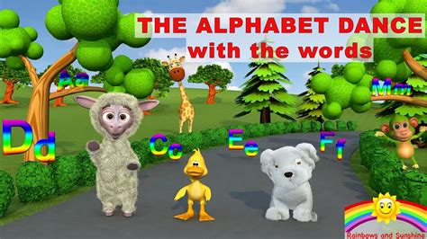 Alphabet Dance Video Singalong ABC Rainbows And Sunshine 2023