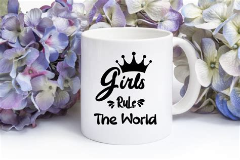 Girls Rule The World Svg Graphic By Sk Sohan · Creative Fabrica