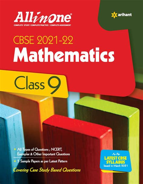 Arihant All In One Cbse Mathematics Class 9 2021 22 By Rajiv