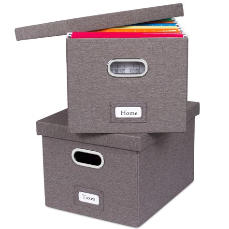 Buy Internet S Best Collapsible File Storage Organizer With Lid