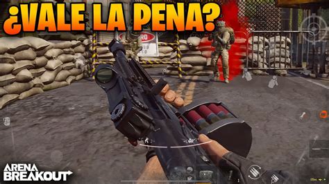 Pruebo La Mejor Escopeta De Arena Breakout S K Youtube