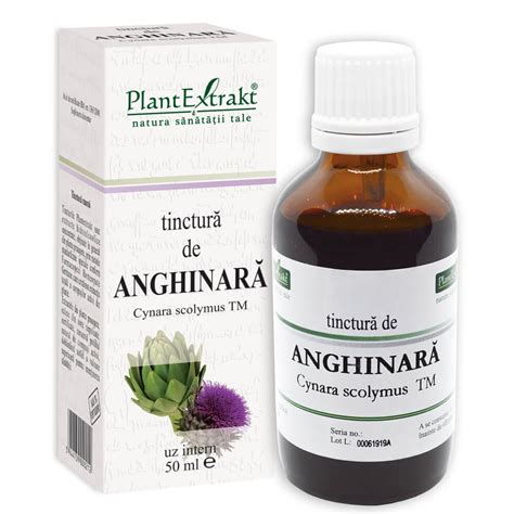 Tinctura De Anghinare 50ml Plantextrakt Comanda Pe Plantumro