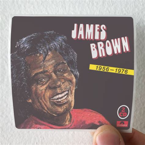 James Brown Star Time Album Cover Sticker