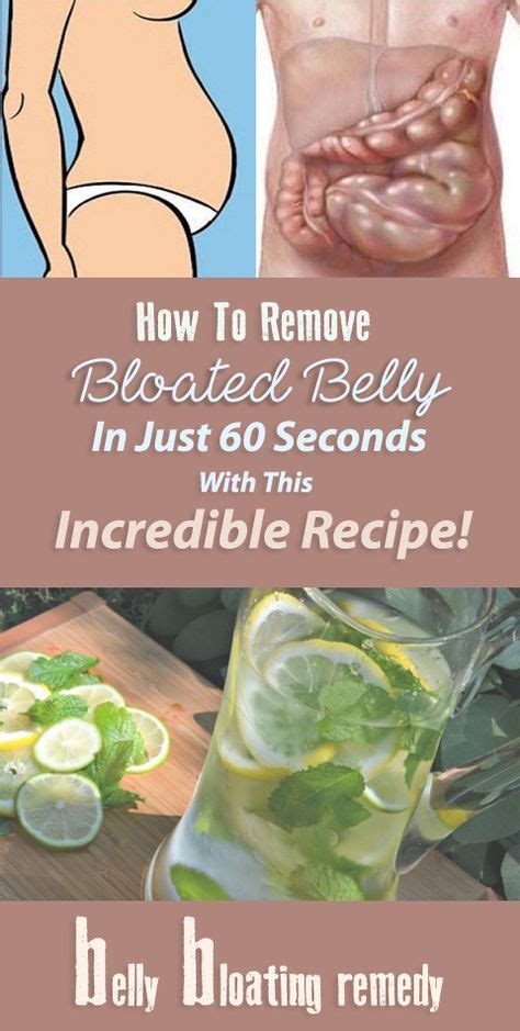 How To Get Rid Of Bloated Stomach In Just 60 Seconds With This Incredible Recipe Styleclue