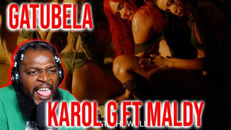 TWIGGA SE ENAMORÓ KAROL G Maldy GATÚBELA Official Video REACTION