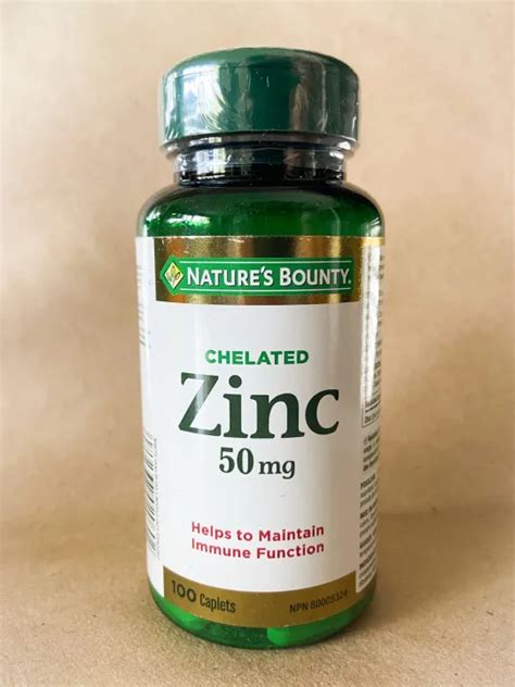 Natures Bounty Zinc Mg Capsules Lazada Ph