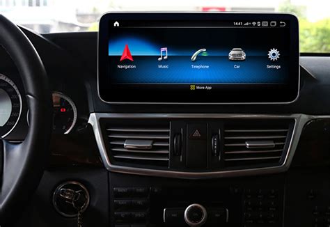 Ecran Tactile Android 10 0 Et Apple Carplay Mercedes Classe E W212