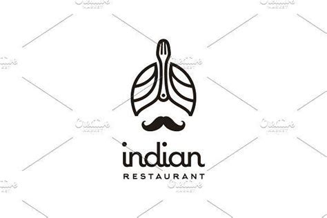 Artistic Black and White Restaurant Logo - LogoDix