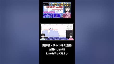 【バイナリーオプション×ダウ理論】30秒取引でも稼げる方法を公開します Youtube