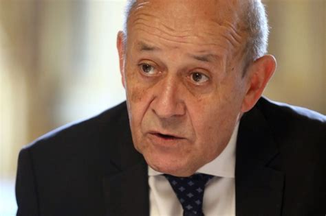 French foreign minister Jean-Yves Le Drian. © PHOTOPQR/LE PARISIEN/MAXPPP