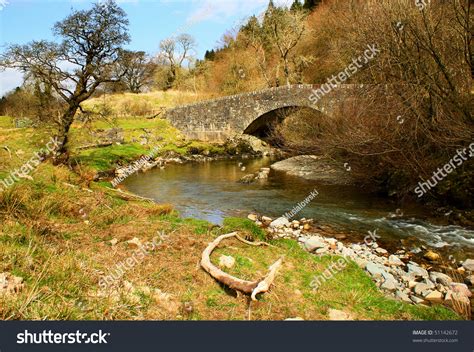 Stone Bridge Over Stream Stock Photo Shutterstock