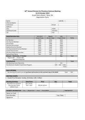 Fillable Online Psi Th Annual Dps Meeting Registration Form Psi Fax