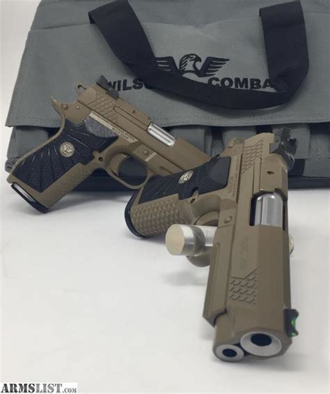 Armslist For Sale New Wilson Combat Edc X Light Rail Flat Dark