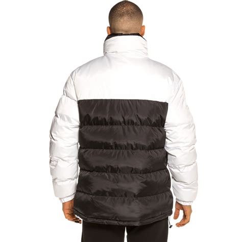 Chaqueta Karl Kani Retro Reversible Puffer Jacket Fw19 Blackwhite