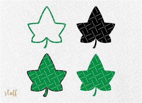 Aka Ivy Leaf Clip Art With The Pearls