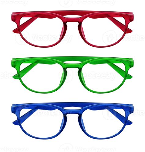 Colorful Set Eye Glasses 24544132 Png