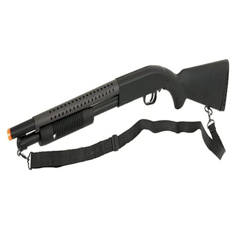 DE M58A M500 TACTICAL HEAVY WEIGHT AIRSOFT PUMP SHOTGUN FULL STOCK ...