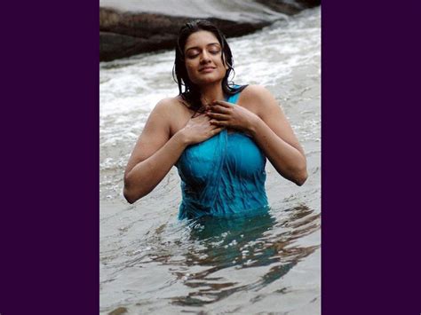 HOT PHOTOS South Indian Actress In Wet In Water
