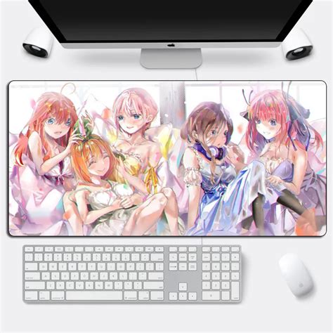 Large Anime Girl The Quintessential Quintuplets Mousepad Gamer Otaku