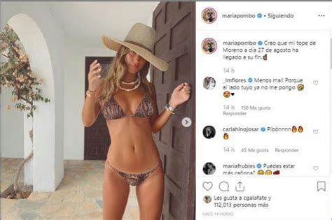 María Pombo presume de figura en Instagram Famosos EL MUNDO